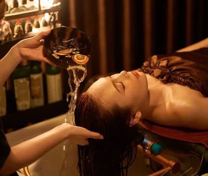 Hair spa at MAY