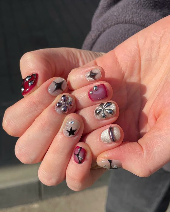 Nail art detail