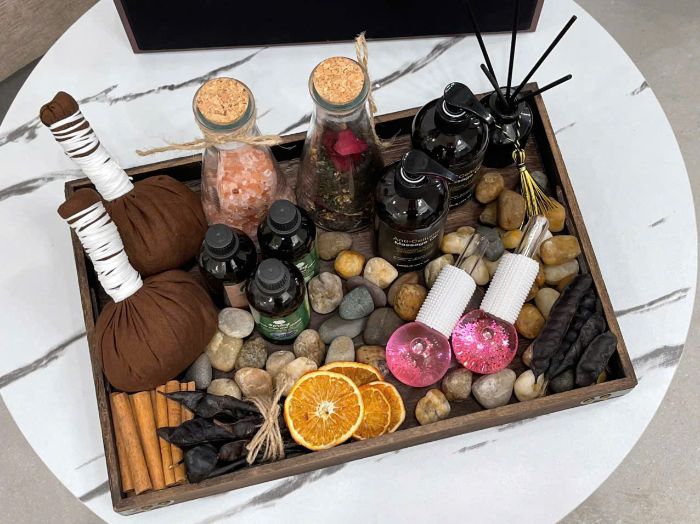 Spa tray at MAY